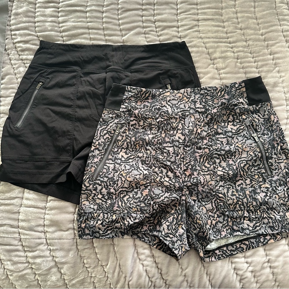 Athleta Trekkie North Shorts (2 pairs)
